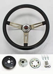 69-94 Camaro Chevelle Nova Steering Wheel 15" Red/black Cap Stainless. Fixed Price $188.89.