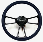 1970 - 1973 Gmc Pick Up Trucks Black Billet Steering Wheel Horn Kit. Fixed Price $222.06.