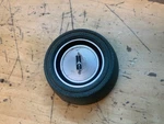 1968-1969 Oldsmobile Cutlass 442 Turquoise Deluxe Steering Wheel Center Cap. Fixed Price $25.00.