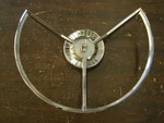 Oem Ford 1959 Fairlane Power Steering Wheel Horn Trim 500 Ornament Nos. Fixed Price $229.00.