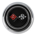 1967 C2 Corvette Horn Button Cap With Emblem Telescopic Non 3899365. Fixed Price $99.95.