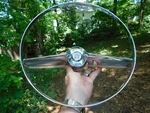 1957 Cadillac Horn Button Ring 1465948 *very Nice*. Fixed Price $179.99.