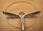 1955 1956 Chevy Belair Chrome Horn Ring , New ** Usa Made. Fixed Price $169.90.