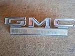1969-1972 Gmc Truck Genuine Fender Emblem ( Only One ). Fixed Price $35.00.