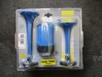 Fiamm 66020 Dual Trumpet Horn KIT/AIR/7-1/2" & 5" New In Box Quality Blue Set. Fixed Price $144.95.