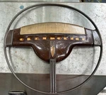 1942 1946 1947 1948 Oldsmobile Steering Wheel Horn Button P/n 416559. Fixed Price $175.00.