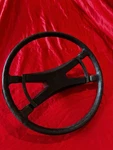 1965-1973 Porsche 911 914 Oem Black Bake-lite Steering Wheel With Horn Pad. Fixed Price $350.00.