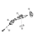 Genuine Mopar Steering Column Shroud UU30XXXAD. Fixed Price $53.28.