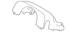 Genuine Ford Shroud Assembly Steering Column FA1Z-3530-AB. Fixed Price $74.72.