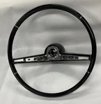 1962 Chevrolet Impala Custom 15 Inch Steering Wheel W/ Horn Button Chrome. Fixed Price $374.00.
