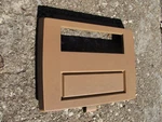 77-81 Caprice Impala Radio Delete Block Off Plate Cross Grained Dash Bezel Tan. Fixed Price $59.99.