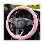 Soft Microfiber Leather Steering Wheel Cover, Universal 15 Inch For Women Gir.... Fixed Price $19.77.