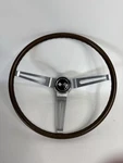 1964 65 66 Corvette C2 Used Genuine Gm Walnut Woodgrained Steering Wheel. Fixed Price $425.00.