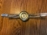 1962 Chevrolet Chevy Bel Air Steering Wheel Center Horn Trim Gm Part #765638. Fixed Price $90.00.