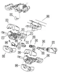 Genuine Mopar 2001-2004 Chrysler 300M Steering Column 5073538AA. Fixed Price $879.65.