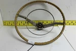 Used Oem Gm Steering Wheel With Horn 1957 Oldsmobile (SVM119-B). Fixed Price $297.46.