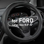 Car Steering Wheel Cover Ford F-150 F-250 F-350 Expedition Black Large Size. Fixed Price $29.99.