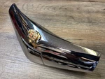 1955 Dodge Coronet 1956 Royal Lancer Used Mopar Chrome Steering Wheel Horn Pad. Fixed Price $75.00.