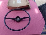 1955 Pontiac Standard Steering Wheel, New Car Take-off!. Fixed Price $229.99.
