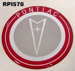 1964 Pontiac Gto Sport Steering Wheel Horn Emblem Lucite Sticker. Fixed Price $29.95.