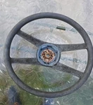 Used 1971-1981 Camaro Blue 4 Spoke Steering Wheel Gm 9752585-2. Fixed Price $99.99.