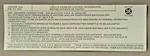 Jaguar 1975 Underhood Emission Sticker. Genuine XJ6 4.2 New. Fixed Price $7.50.