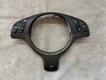 01-06 Bmw E46 M3 Steering Wheel Trim W/ Multifunction Buttons Cover Plate. Fixed Price $77.90.
