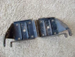 1968 1969 Camaro Nos Gm Mono Leaf Spring Anchor Plate Shock Brackets. Fixed Price $180.00.