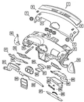 Genuine Mopar Steering Column Bracket 4698651. Fixed Price $8.69.