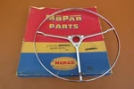 1946-1948 Chrysler Nos Chrome Steering Wheel Horn Mopar # 1319035 Box. Fixed Price $149.99.