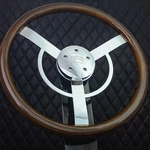 Forever Sharp 18" Wood Steering Wheel Big Rig Kenworth W900 & Pete 320-389 T04. Fixed Price $222.98.