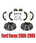 Drum Wheel Bearing Brake Shoe Springs & Cylinders Fits Ford Focus 00-08. Fixed Price $281.00.