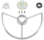 1960-71 Ford; Various Models; Steering Wheel Horn Ring; Chrome. Fixed Price $114.99.