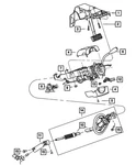 Genuine Mopar Steering Column 5MZ071U1AB. Fixed Price $485.38.