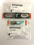 Nos Oem 2004 Pontiac Trunk Emblem Badge "5.7" And "gto" Discontinued Gm. Fixed Price $45.00.