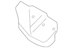 Genuine Ford Lower Shroud 8S4Z-3530-AB. Fixed Price $88.38.