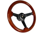 77-92 Cadillac Deville Fleet Brougham Mahogany Wood Steering Wheel Kit, Tele. Fixed Price $265.49.