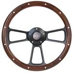 1970 -73 Chevy Pick Up Truck, Blazer Wood Steering Wheel, Adapter, Horn. Fixed Price $234.93.