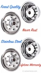 19.5" Gmc C4500 C5500 C6500 Wheel Simulator Rim Liner Hubcap Covers Set Of. Fixed Price $425.13.