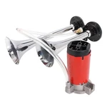 Zone Tech Air Horn Dual Trumpet Truck Loud 12V Train Car Kit Compressor 150DB -. Fixed Price $36.78.