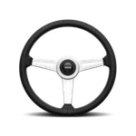 Momo Steering Wheel Retro Leather 360MM RET36BK2S. Fixed Price $257.00.