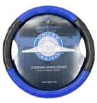 United Pacific Black & Blue 18" Steering Wheel Cover For Peterbilt Kenworth. Fixed Price $34.99.