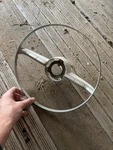 1955 Oldsmobile Deluxe Horn Ring 88 Super 98 Chrome - Pristine Condition. Fixed Price $231.60.