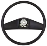1985 1986 1987 Chevrolet Gmc Truck Black Deluxe Steering Wheel #78-3625-DLX. Fixed Price $153.00.
