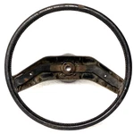 Original Leather Wrapped Ford 75-86?F150 F250 Bronco Steering WHEEL,15",BLACK,OE. Fixed Price $99.95.
