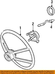 Gm Oem 87-91 C1500 Steering Wheel Trim-cap 17985512. Fixed Price $7.17.