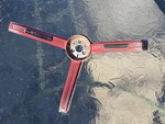 1967 Chevrolet Impala Ss Camaro Deluxe Steering Wheel Horn Tri Bar 9745922. Fixed Price $39.99.