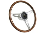 1965-70 Ford Falcon 9-BOLT Classic Wood Steering Wheel Kit, 3D Emblem. Fixed Price $422.39.