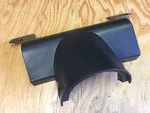 1971 72 73 Ford Mustang Mach Column To Dash Trim Cover D1ZB-6504459-B (black). Fixed Price $65.00.