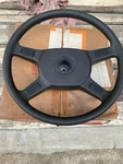 Bmw E30 Steering Wheel Series Vinyl 4-SPOKE Genuine Nos 32341162072 Germany. Fixed Price $360.00.